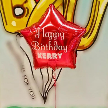 Personalised foil with Helium
